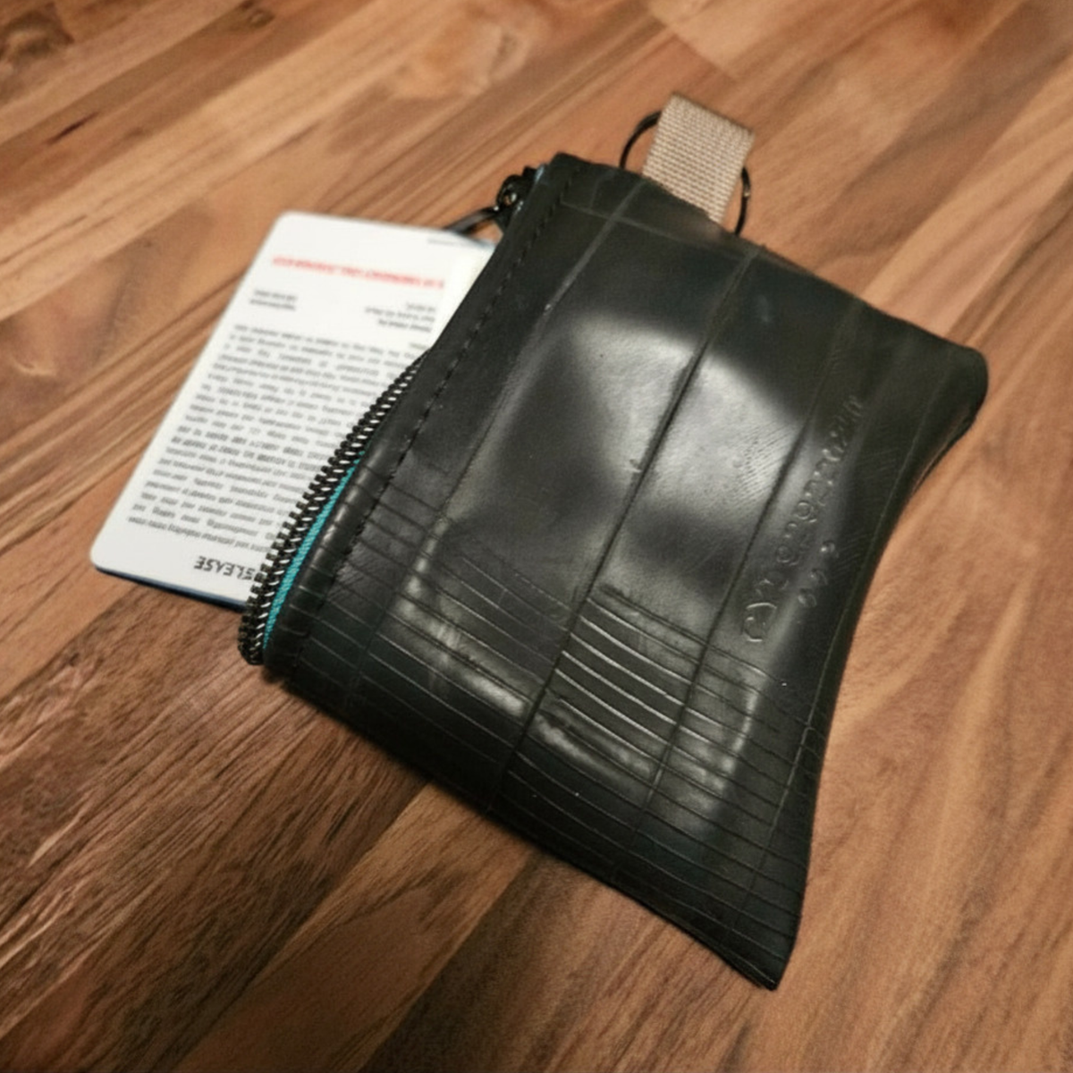 (S) Up-Cycled Ruber Tube Pouch
