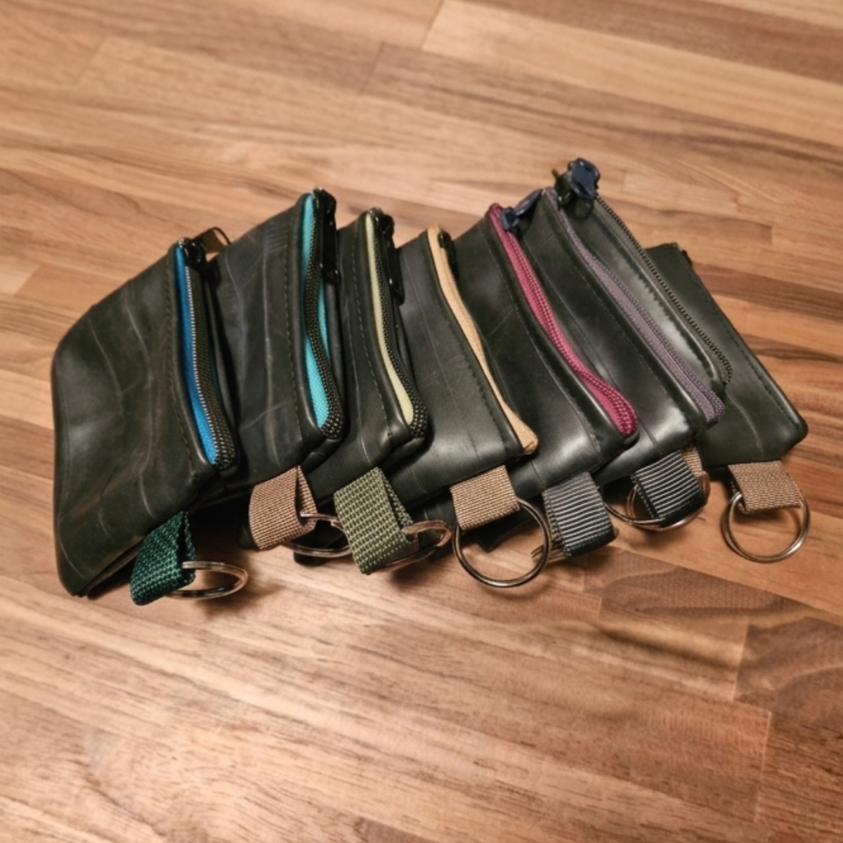 (S) Up-Cycled Ruber Tube Pouch