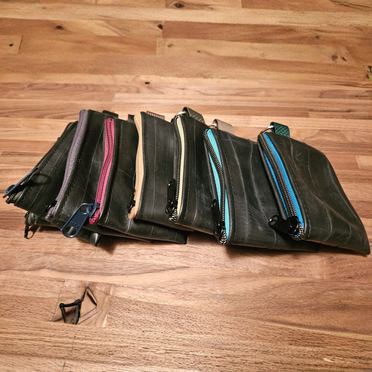 (S) Up-Cycled Ruber Tube Pouch