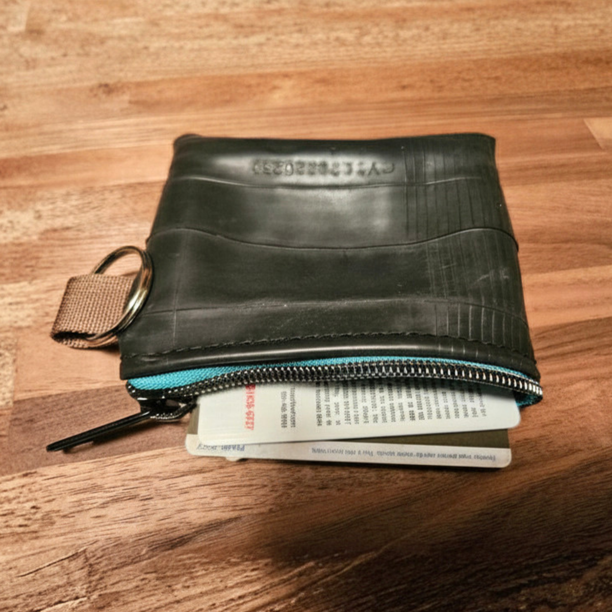 (S) Up-Cycled Ruber Tube Pouch
